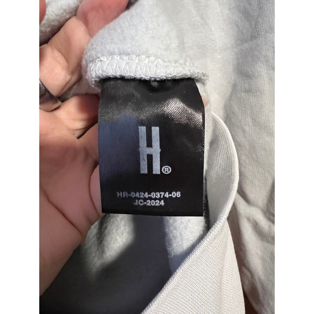 Hoodrich Men's Product Of The Streets Graphic Hoodie Light Gray Pullover Size M - Picture 8 of 12